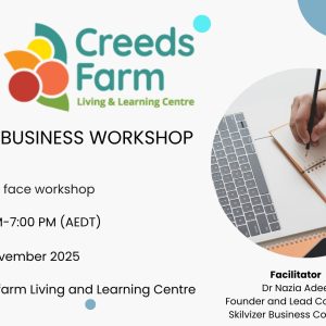 Registration is essential as seats are limited